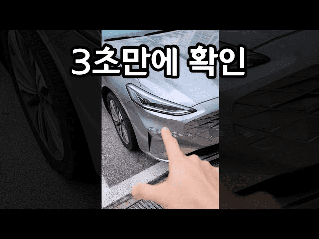 3초만에 확인, 200만 유튜버 중고차 구매 요령